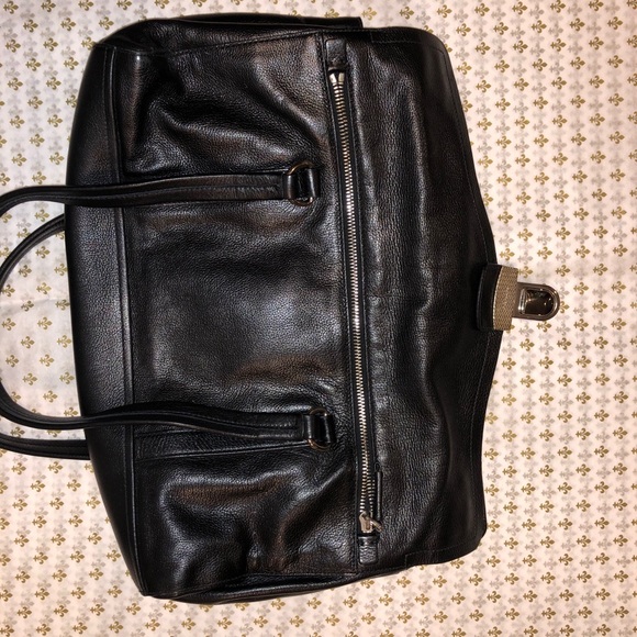 PRADA Authentic Black Leather Bag - Picture 5 of 11